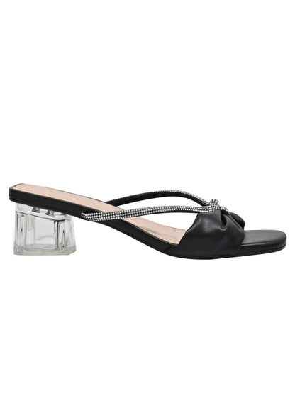 Footwear, Women Footwear, Black Sandals