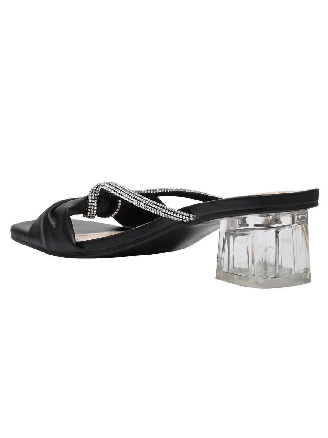 Footwear, Women Footwear, Black Sandals