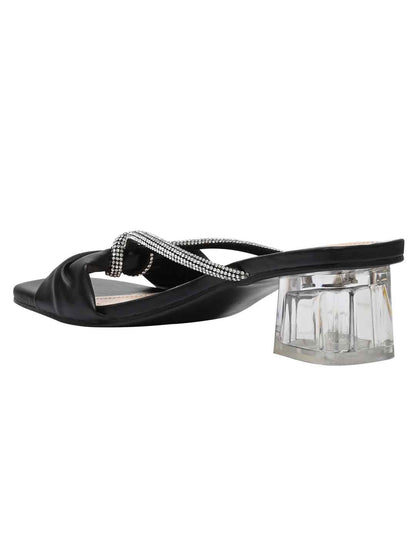 Footwear, Women Footwear, Black Sandals