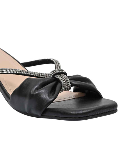 Footwear, Women Footwear, Black Sandals