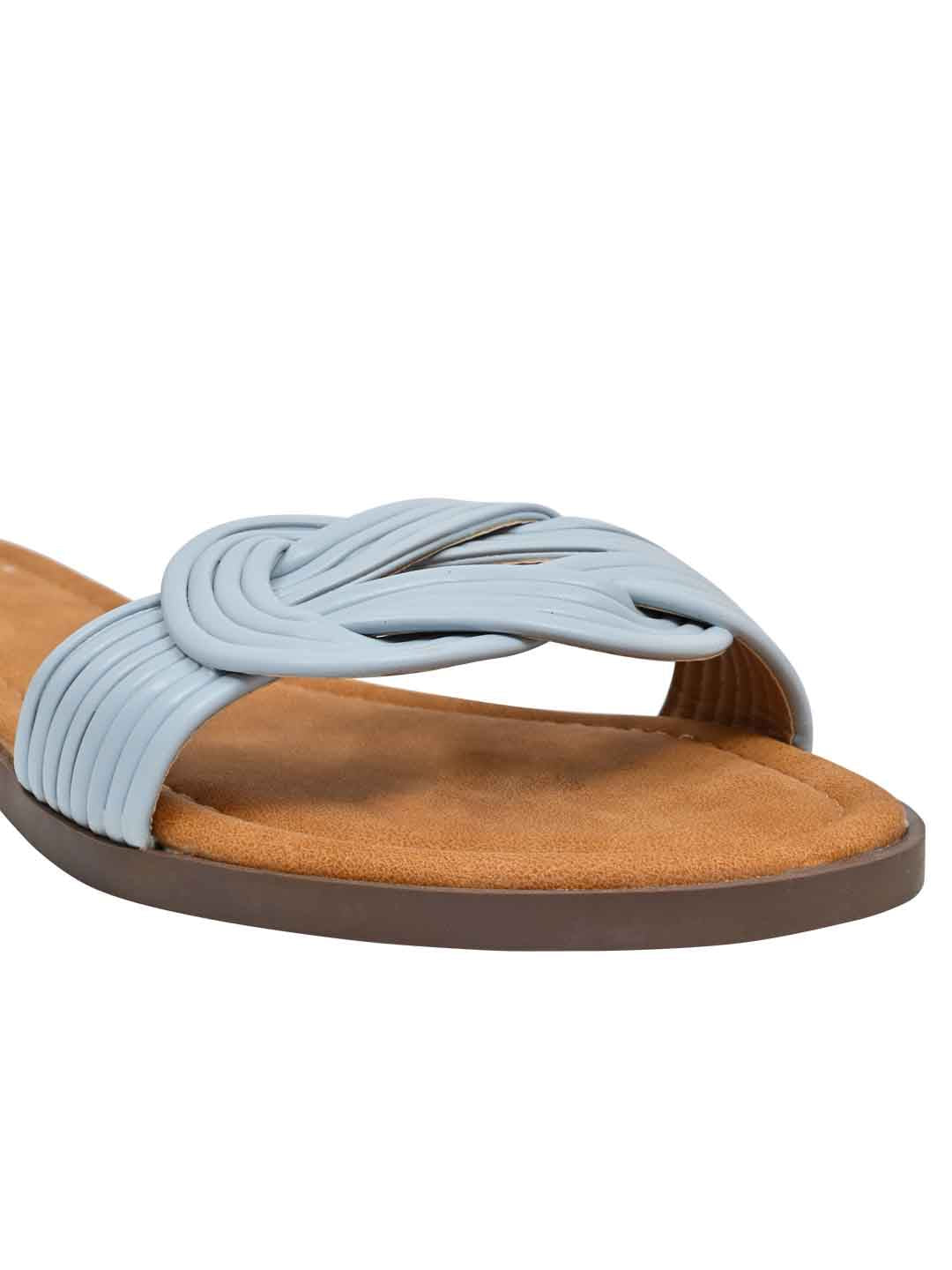 Footwear, Women Footwear, Aqua Open Toe Flats