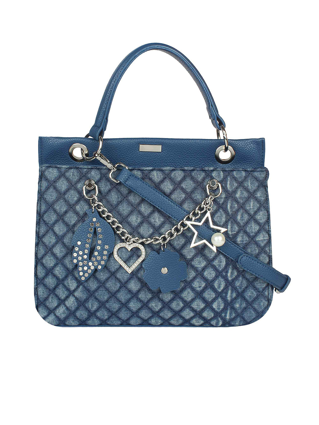 Women Handbags, Handbags, Navy Blue Satchel