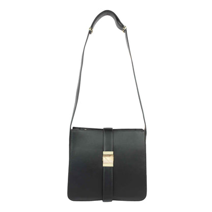 Women Black Solid Sling Bag