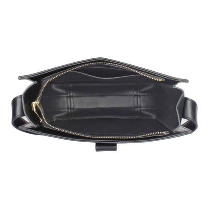 Women Black Solid Sling Bag