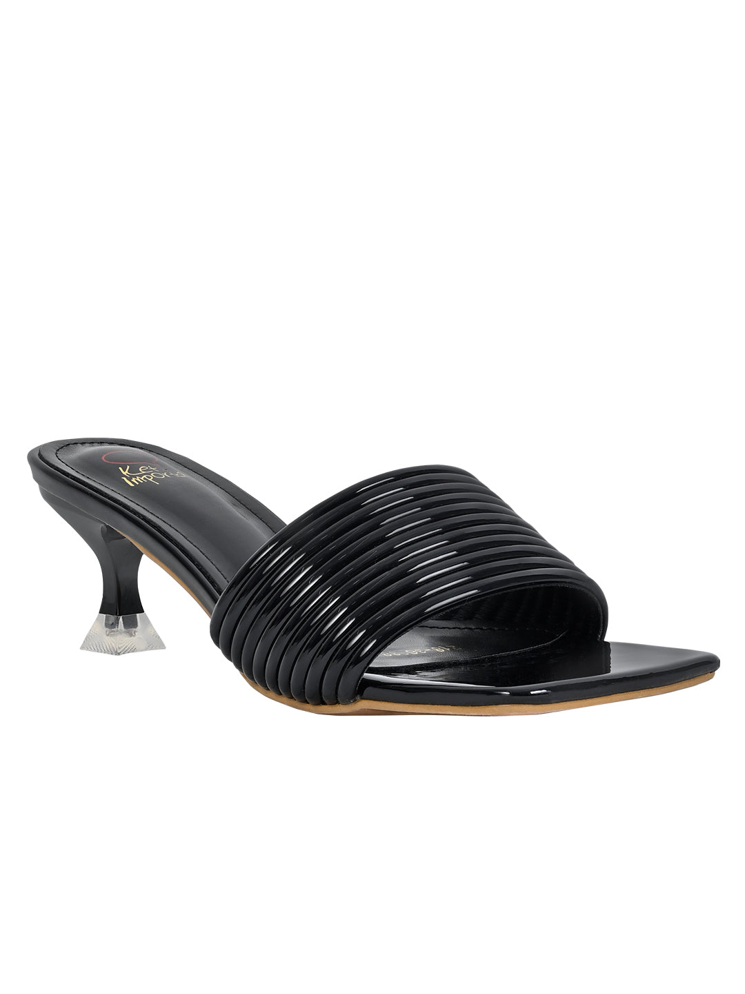 Footwear, Women Footwear, Black Sandals