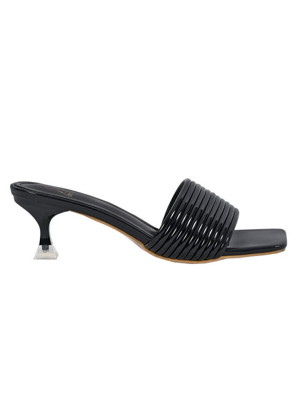 Footwear, Women Footwear, Black Sandals