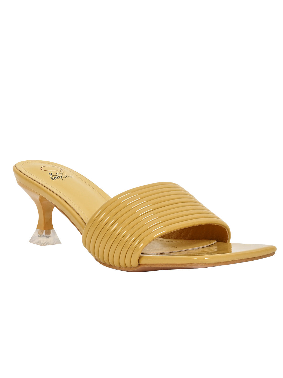 Footwear, Women Footwear, Mustard Sandals