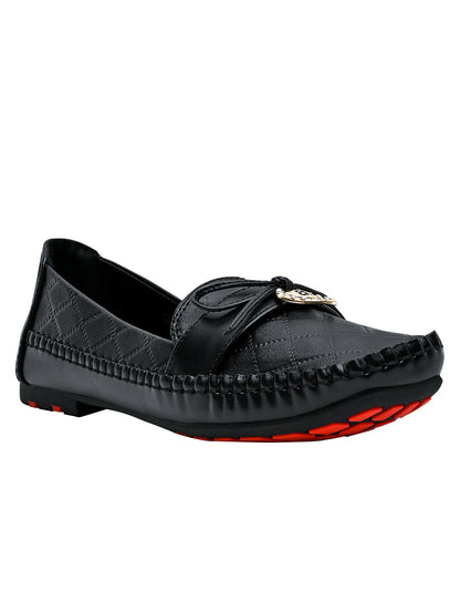 Footwear, Women Footwear, Black Loafers