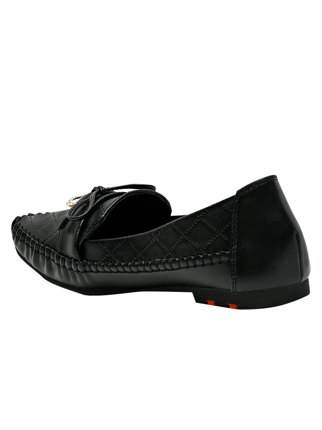 Footwear, Women Footwear, Black Loafers