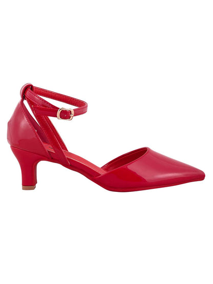 Footwear, Women Footewear, Red Pumps