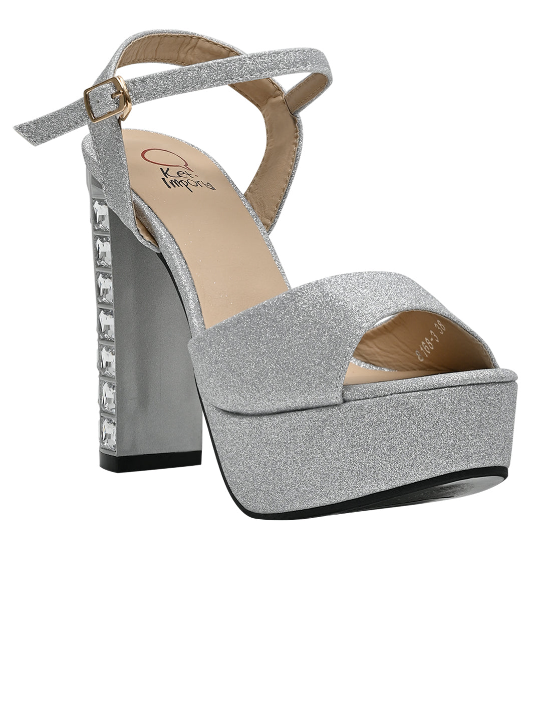 Footwear, Women Footwear, Silver Pumps