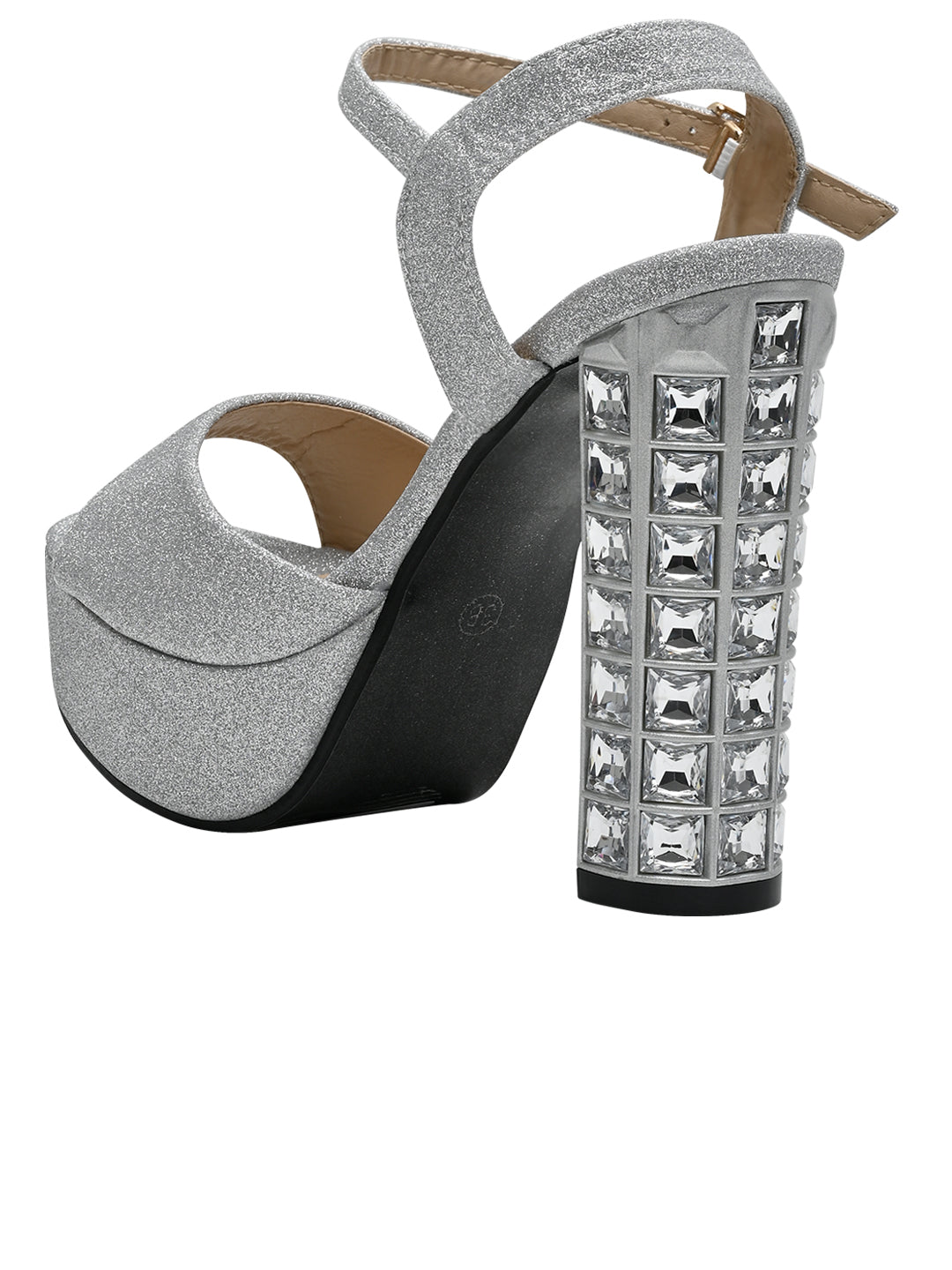 Footwear, Women Footwear, Silver Pumps