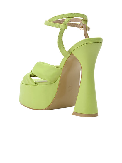 Footwear, Women Footewear, Green Sandals