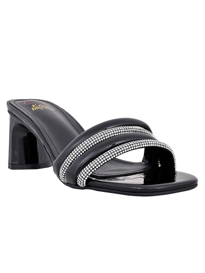 Footwear, Women Footwear, Black Sandals