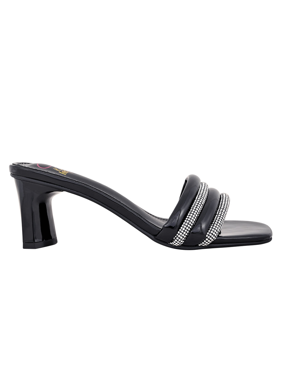 Footwear, Women Footwear, Black Sandals