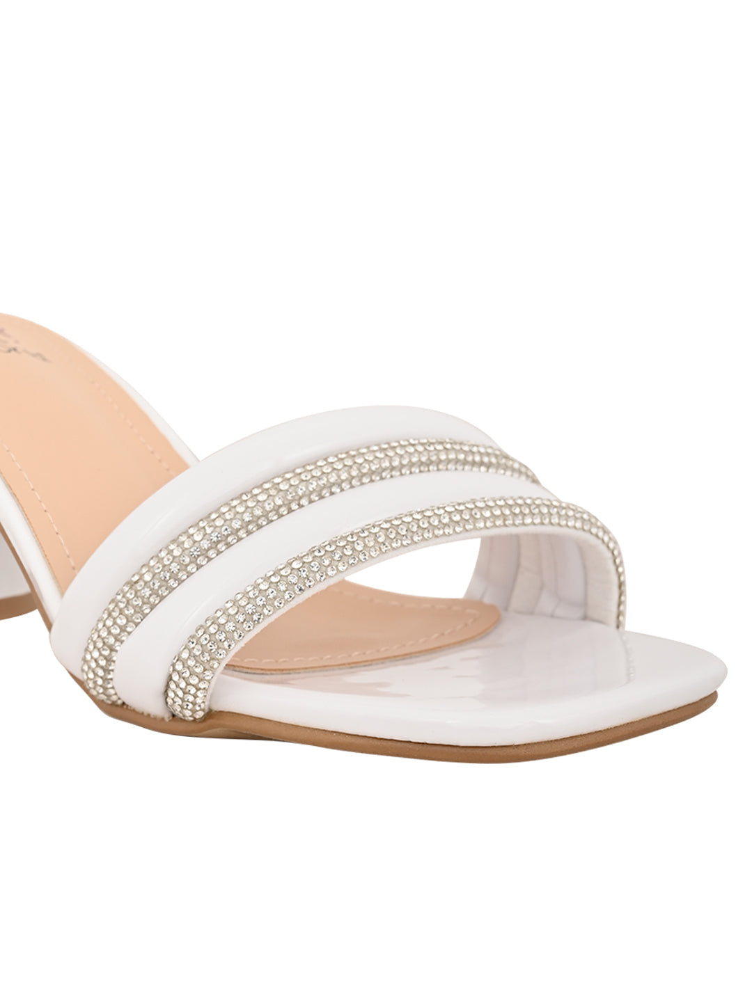 Footwear, Women Footwear, White Sandals