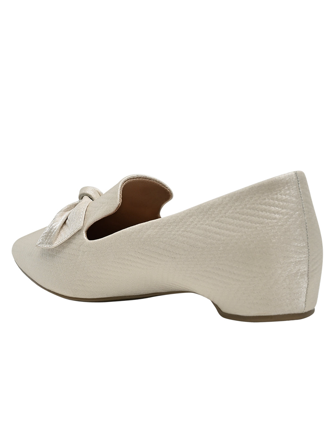 Footwear, Women Footwear, Beige Ballerinas