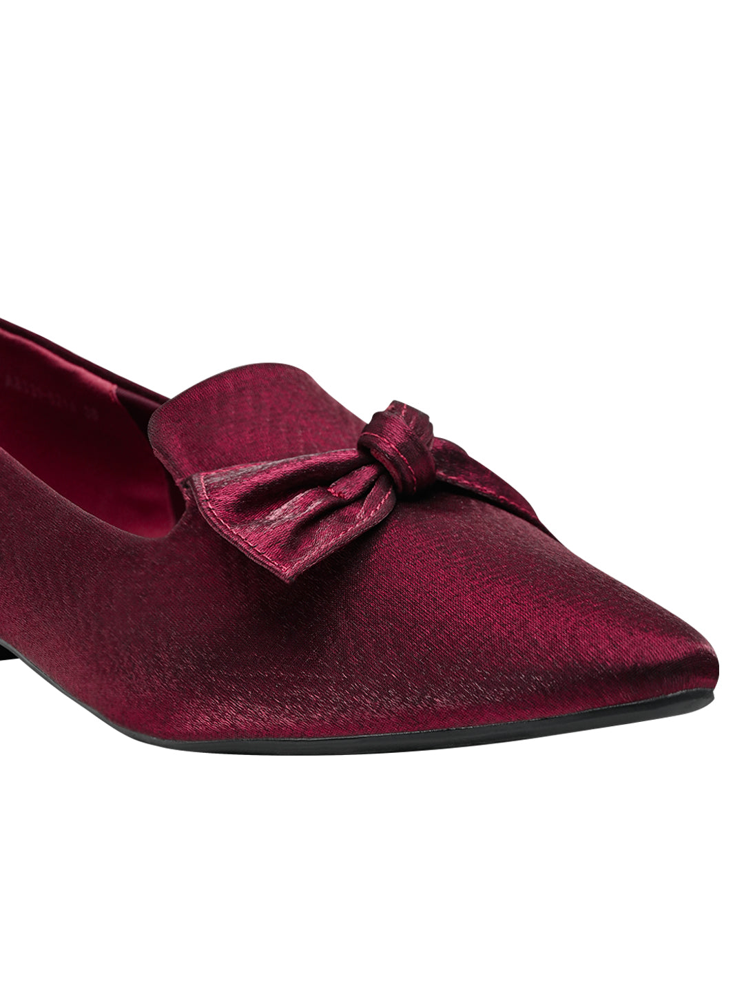 Footwear, Women Footwear, Maroon Ballerinas