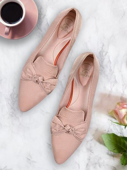 Footwear, Women Footwear, Pink Ballerinas