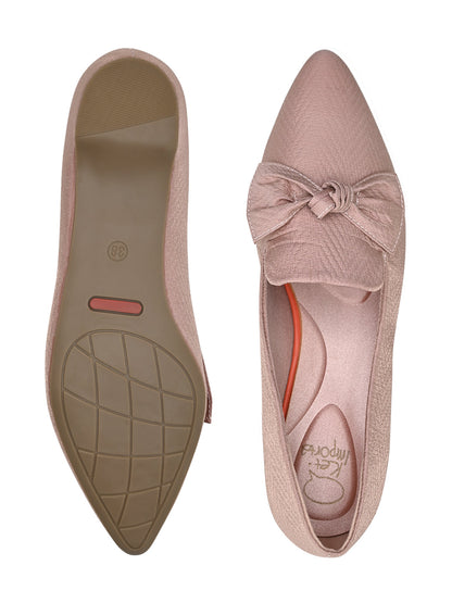 Footwear, Women Footwear, Pink Ballerinas