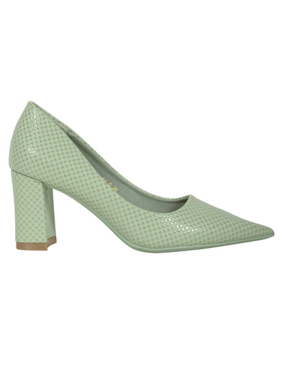 Footwear, Women Footwear, Sea Green Pumps