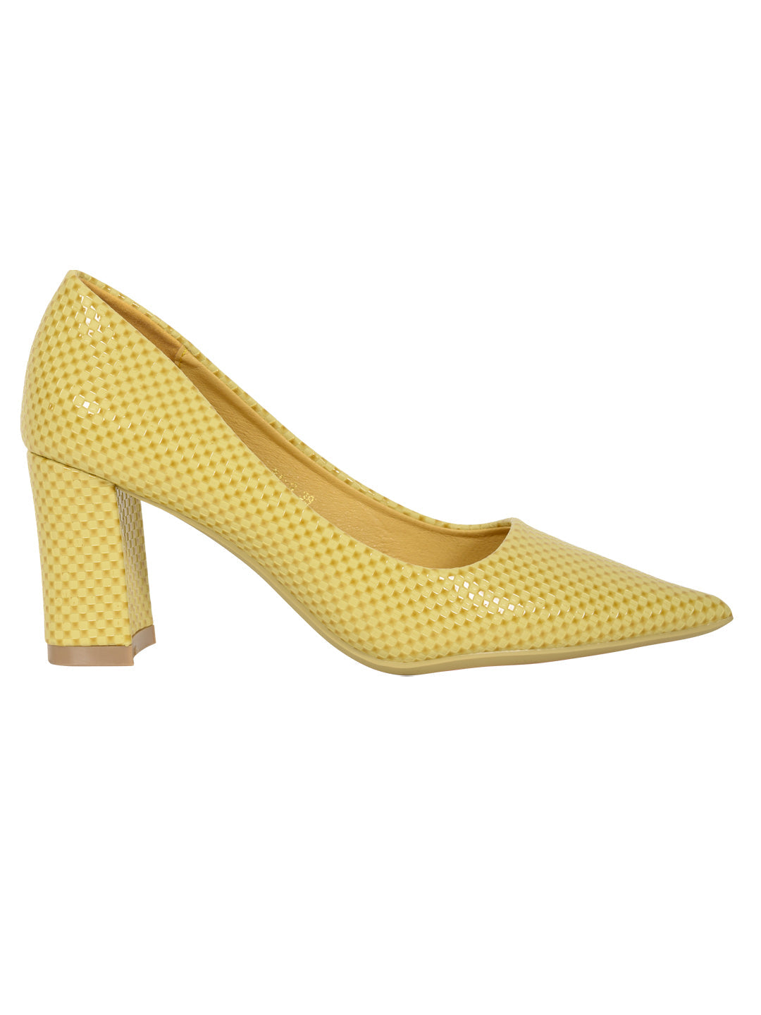 Footwear, Women Footwear, Yellow Pumps