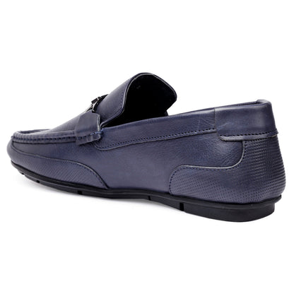 Footwear, Men Footwear, Navy Blue Loafers