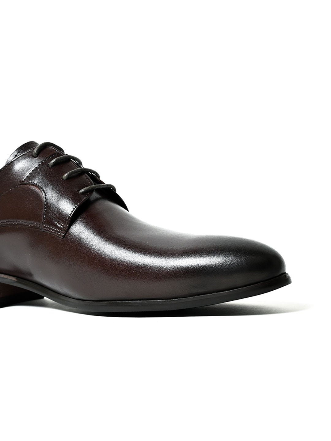 Men, Men Footwear, Brown Derby Formal Shoes