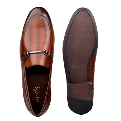 Footwear, Men Footwear, Tan Formal Loafers