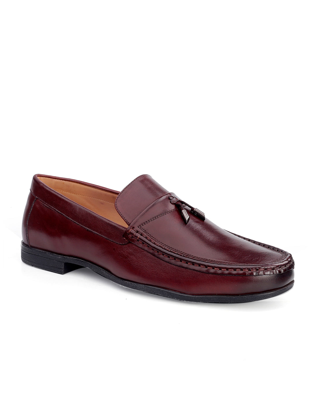 Footwear, Men Footwear, Burgundy Formal Shoes