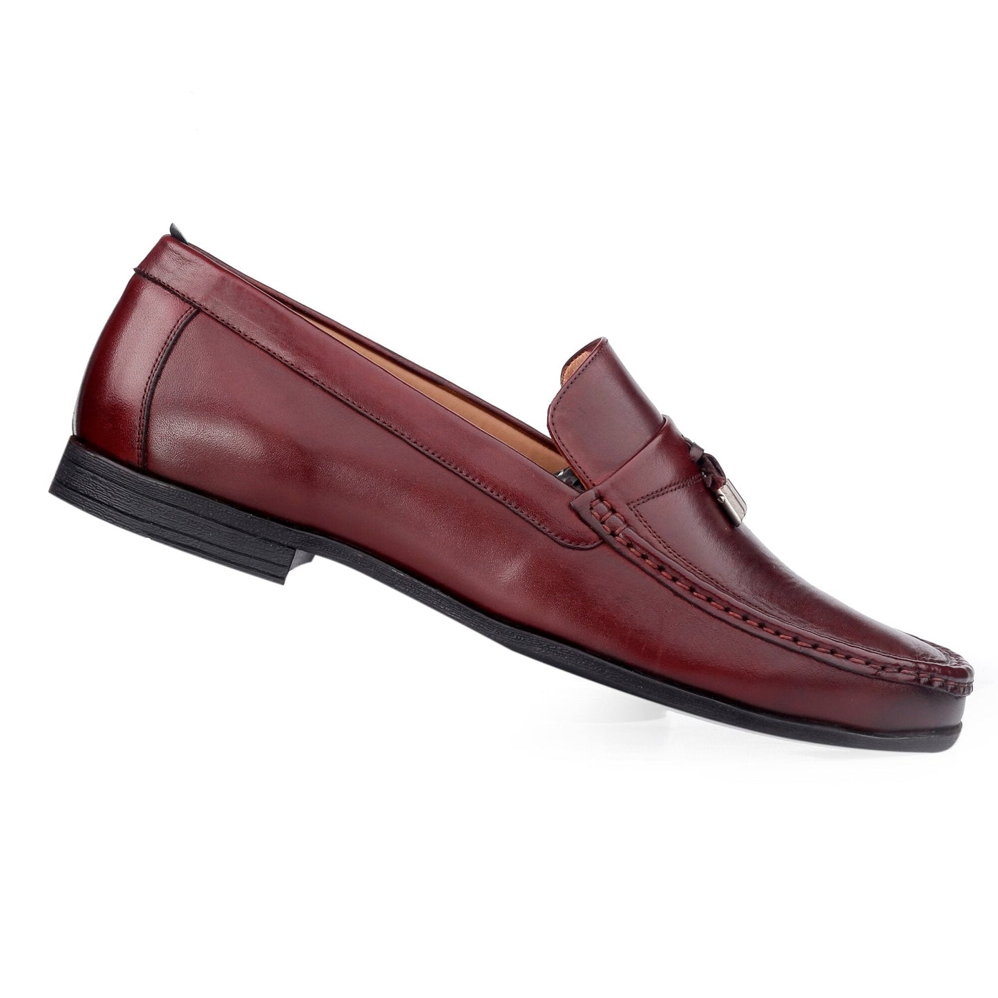 Footwear, Men Footwear, Burgundy Formal Shoes