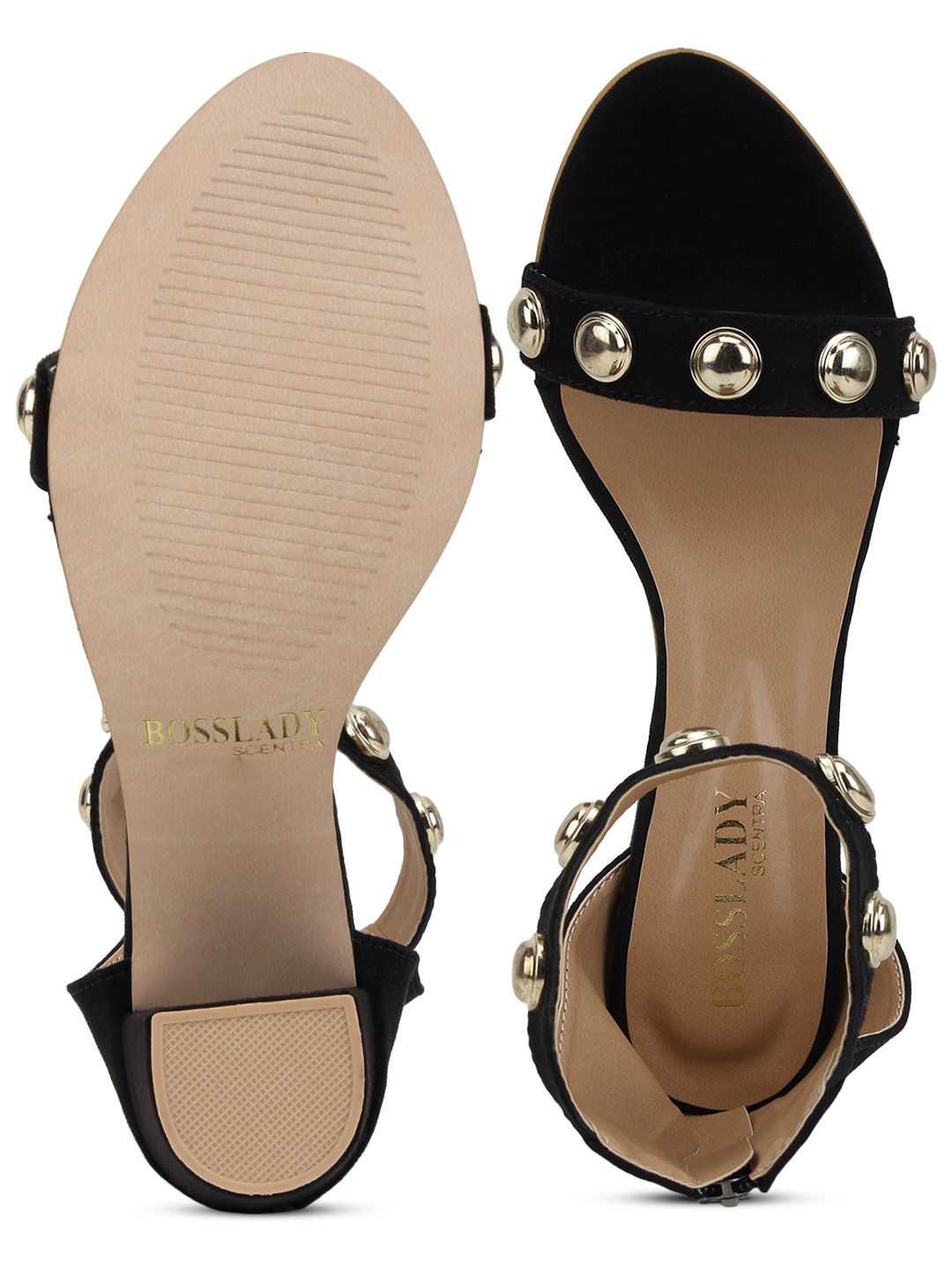 Footwear, Women Footwear, Black Sandals