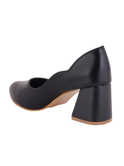 Footwear, Women Footwear, Black Pumps