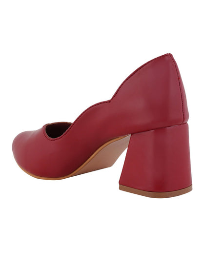 Footwear, Women Footwear, Red Pumps