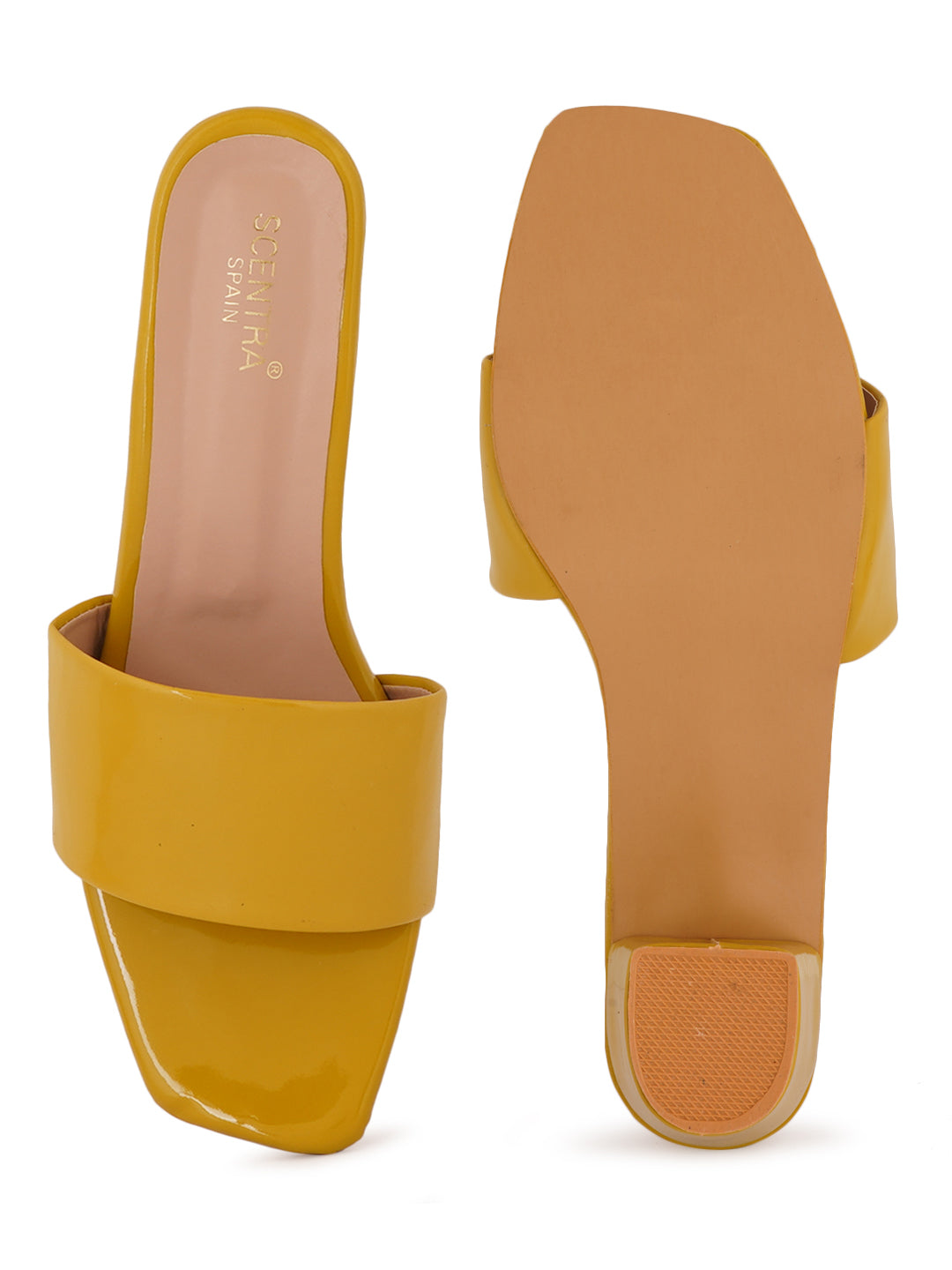 Footwear, Women Footwear, Mustard Sandals