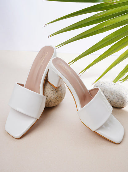 Footwear, Women Footwear, White Sandals