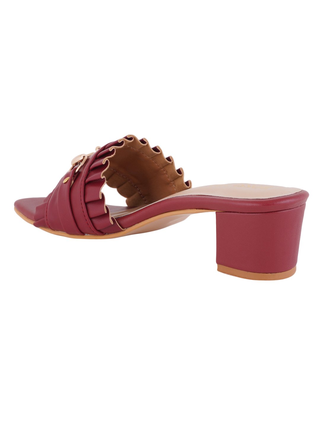 Footwear, Women Footwear, Maroon Sandals