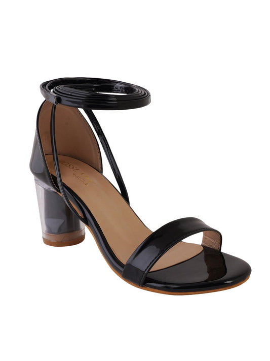 Footwear, Women Footwear, Black Sandals