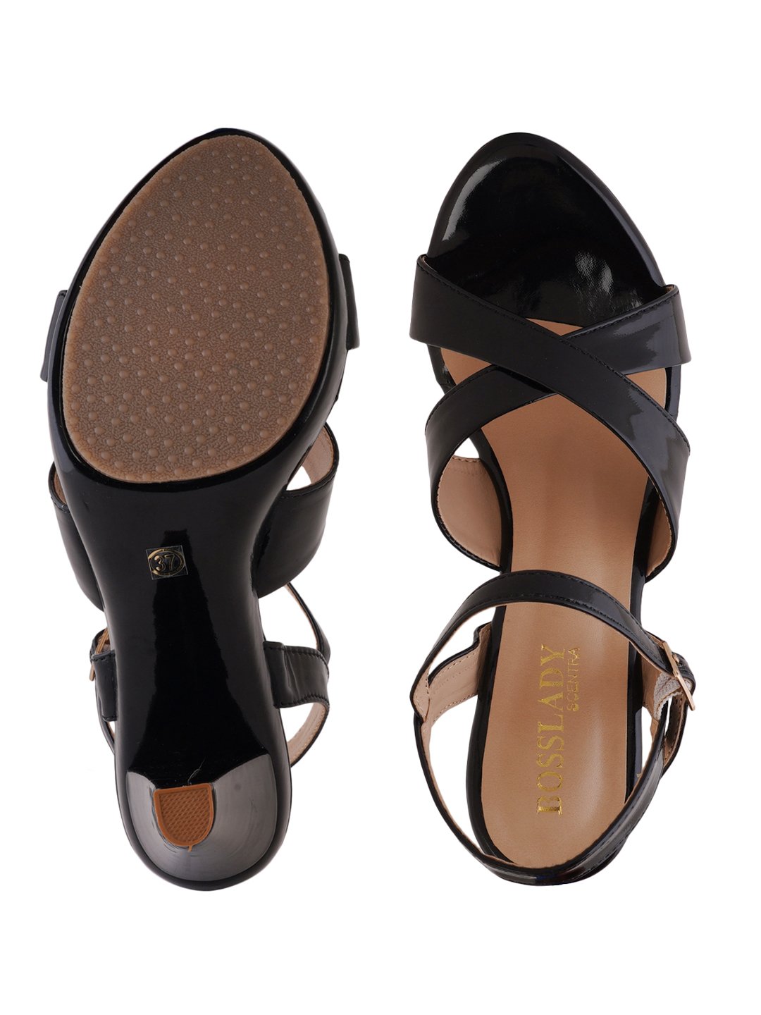 Footwear, Women Footwear, Black Sandals