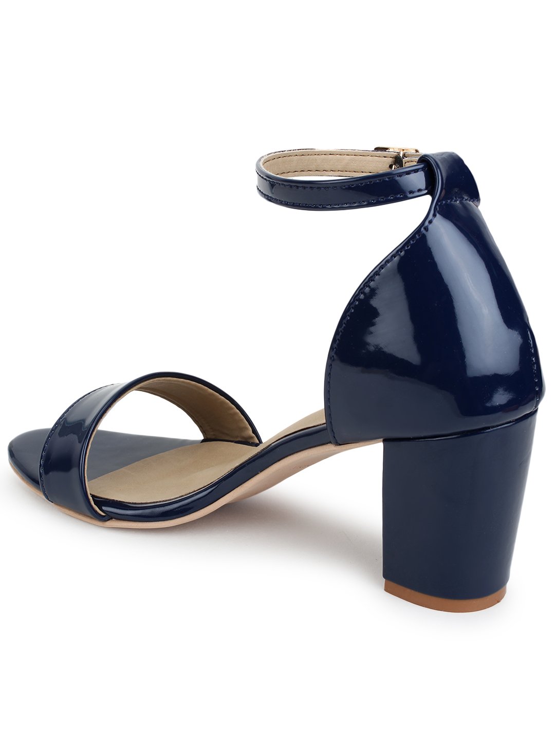 Footwear, Women Footwear, Navy Blue Sandals