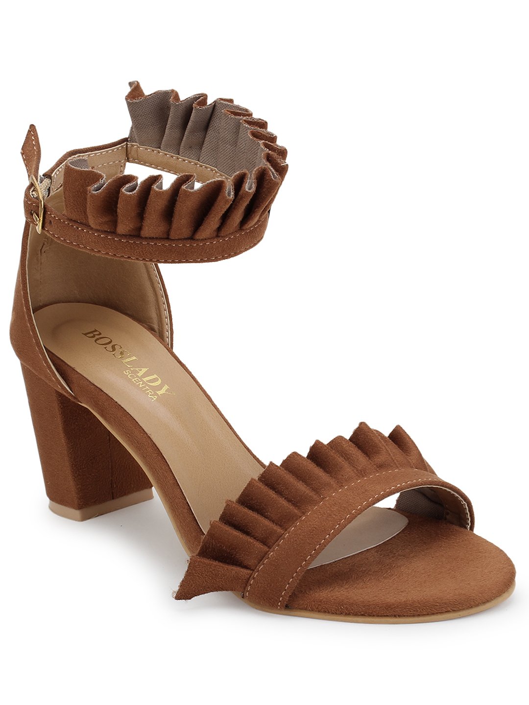 Footwear, Women Footwear, Brown Sandals