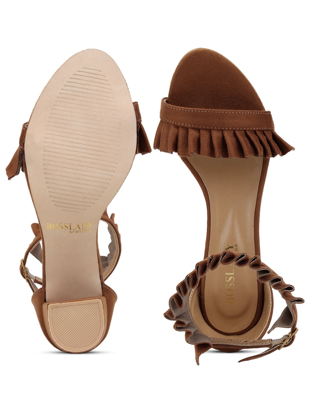 Footwear, Women Footwear, Brown Sandals