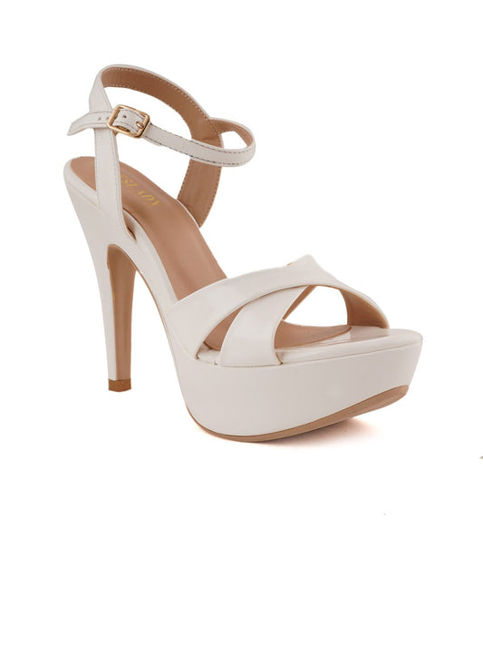 Footwear, Women Footwear, White Sandals