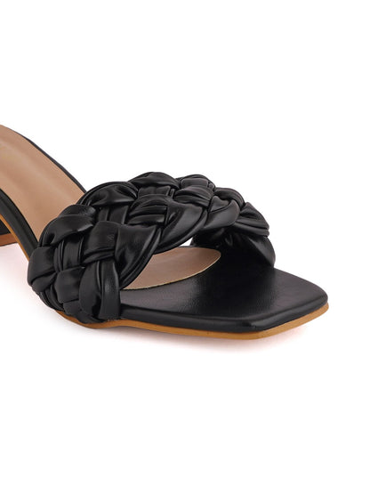 Footwear, Women Footwear, Black Sandals