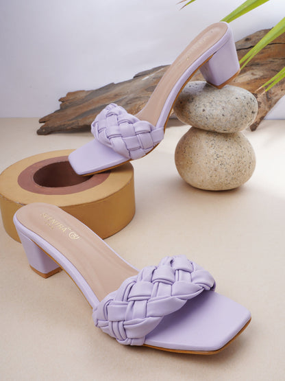 Footwear, Women Footwear, Purple Sandals