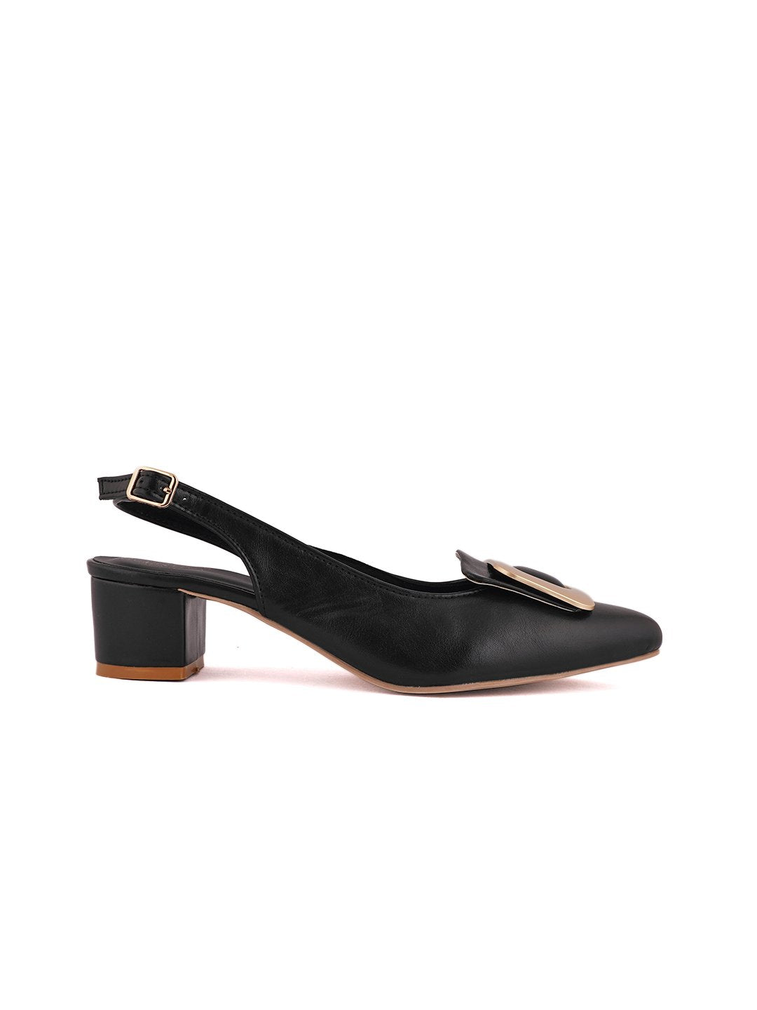 Footwear, Women Footwear, Black Pumps