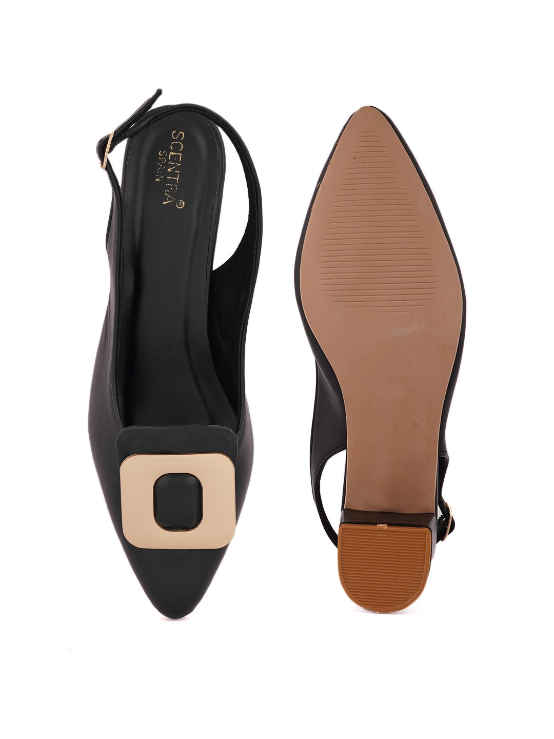 Footwear, Women Footwear, Black Pumps