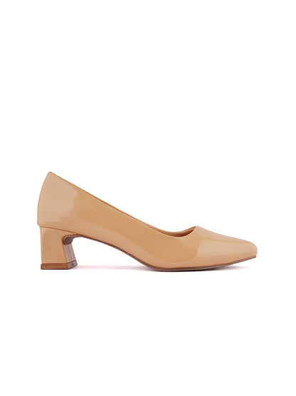 Footwear, Women Footwear, Beige Pumps