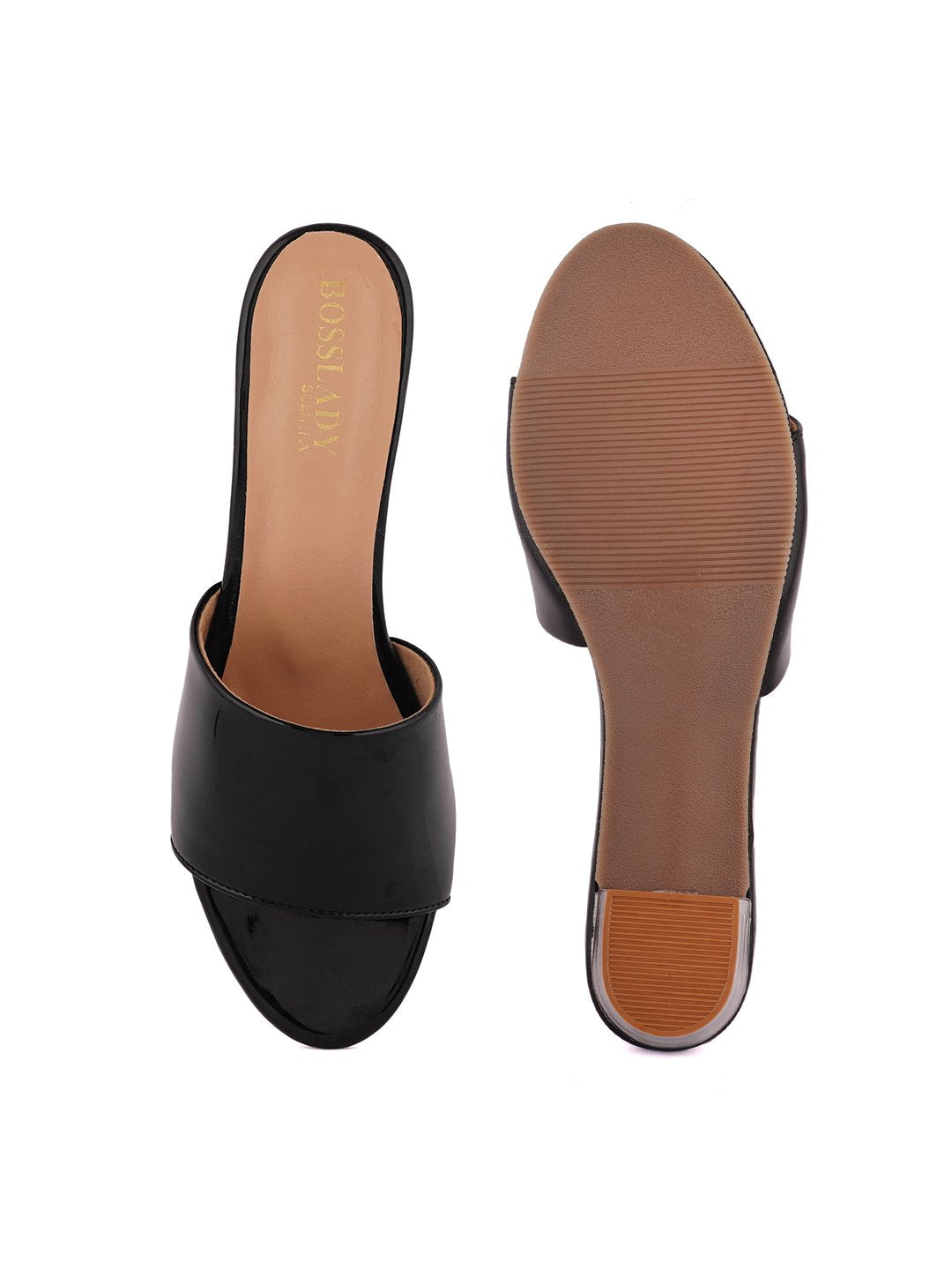 Footwear, Women Footwear, Black Sandals