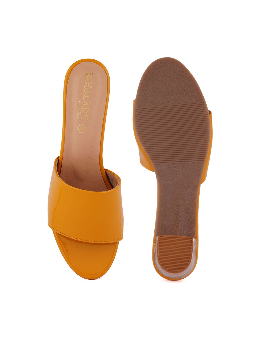 Footwear, Women Footwear, Mustard Sandals